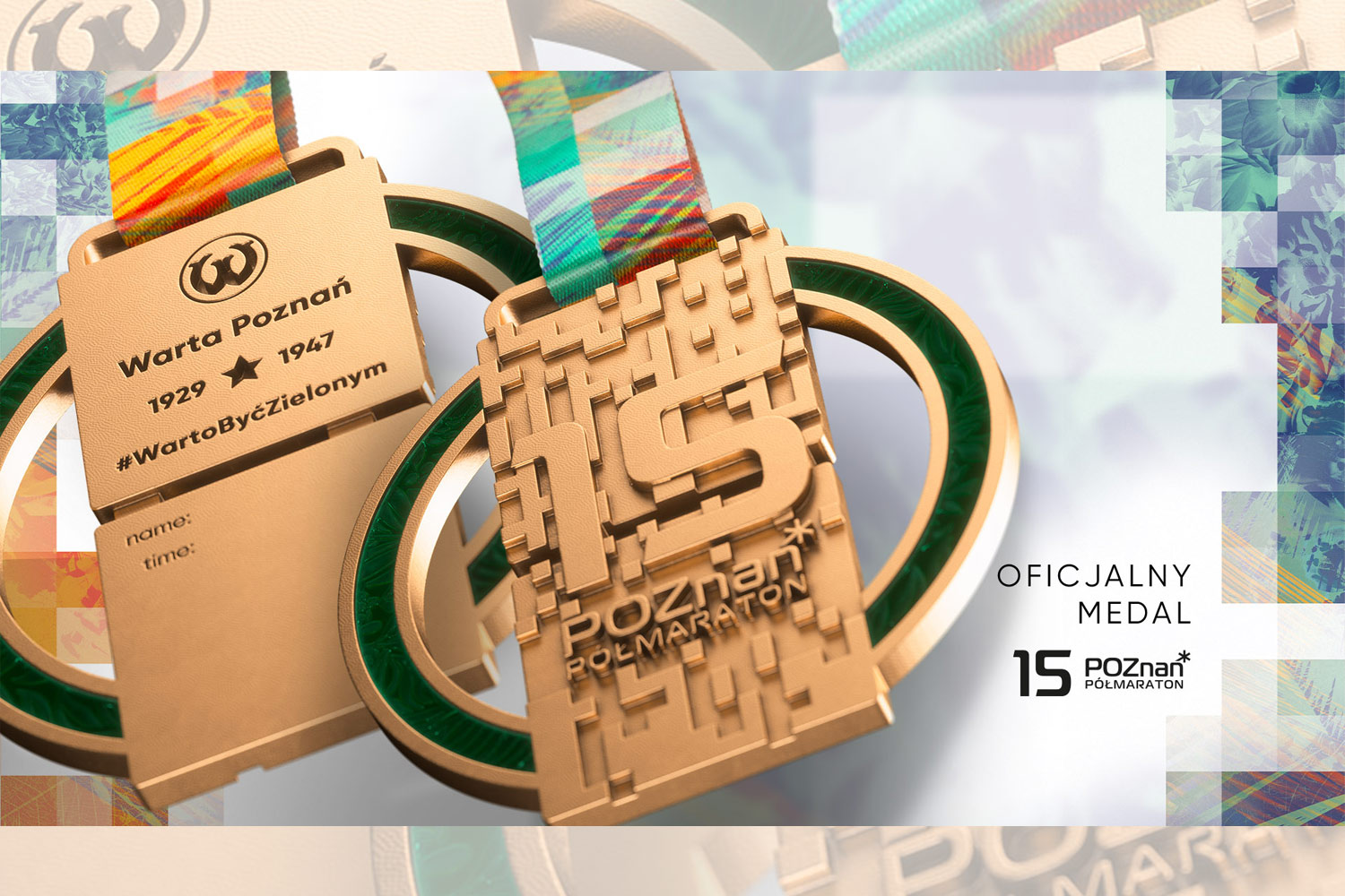 Medal 15. Poznań Półmaratonu z Wartą Poznań