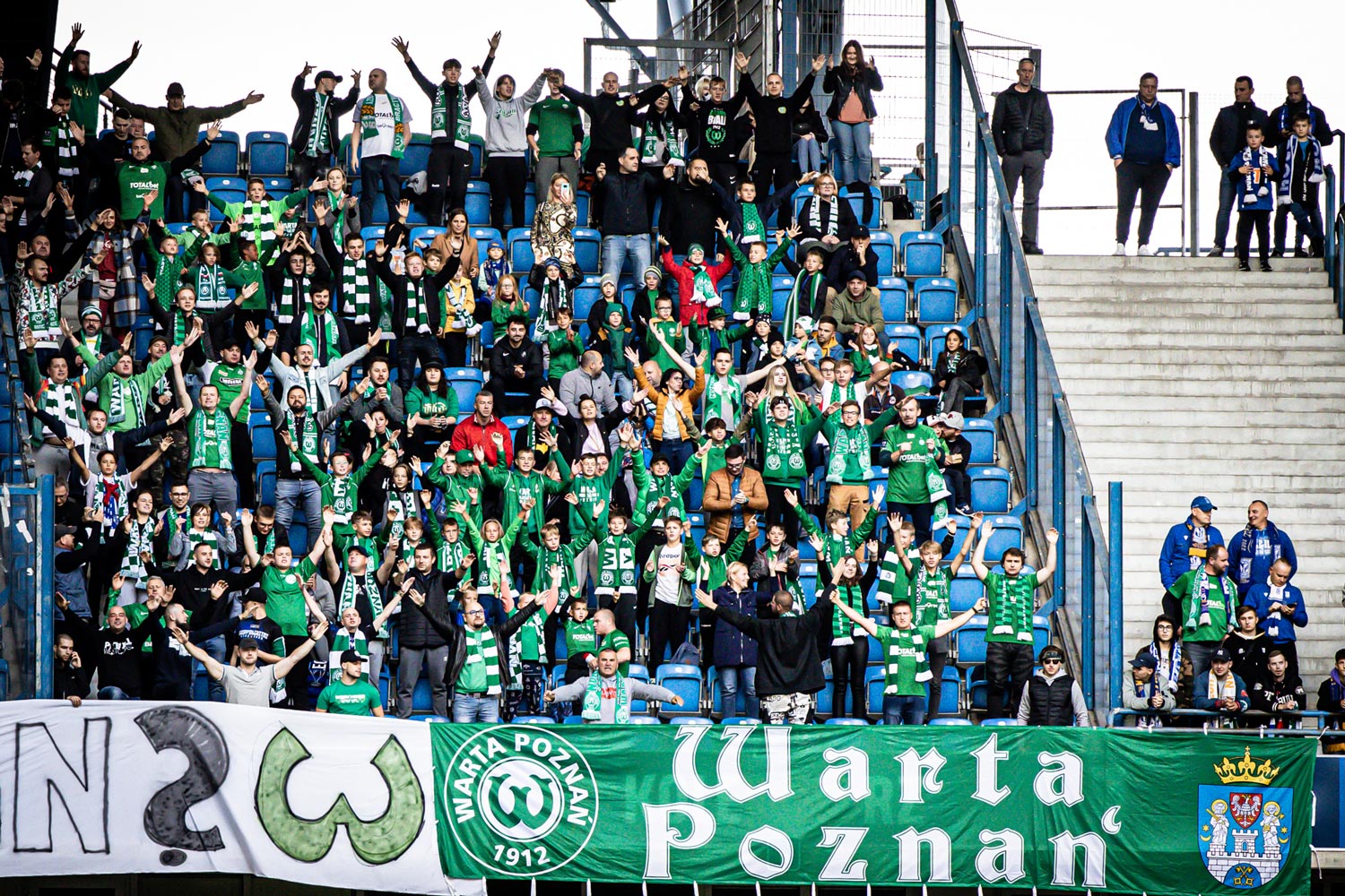 Derby Poznania, zapisy do sektora kibiców Warty