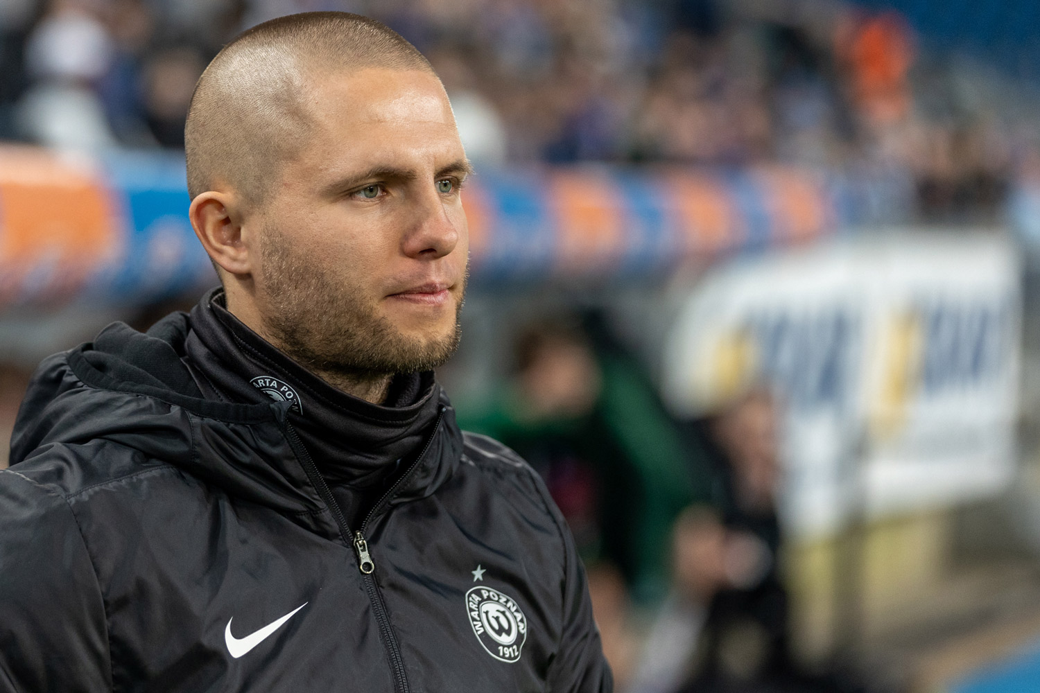 Lech Poznań - Warta Poznań 2:0. Trener Dawid Szulczek