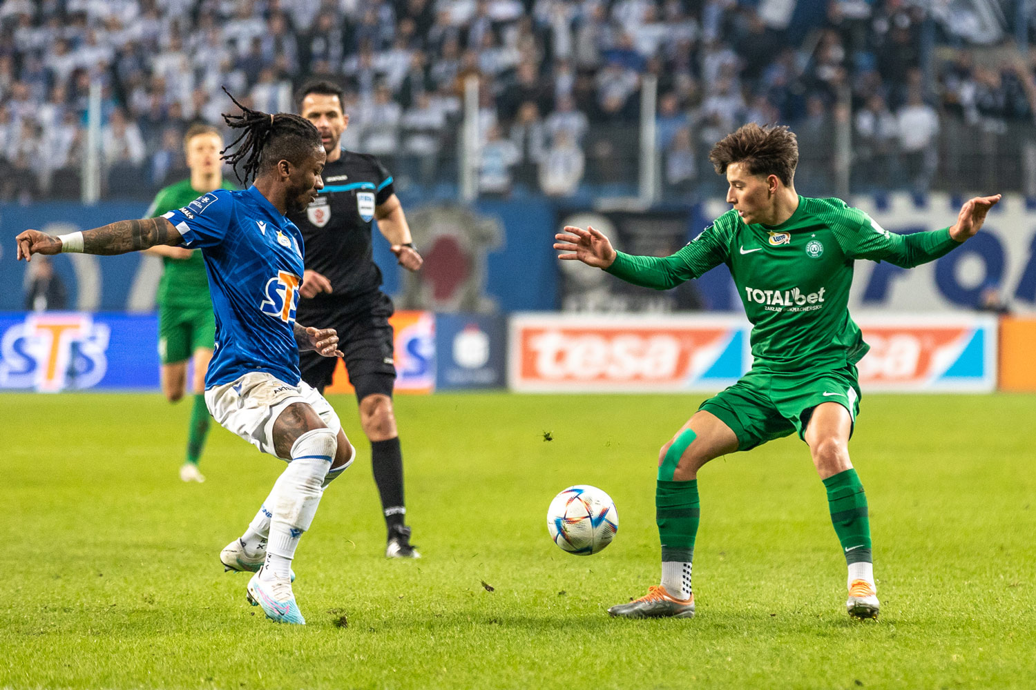 Lech Poznań - Warta Poznań 2:0. Kajetan Szmyt